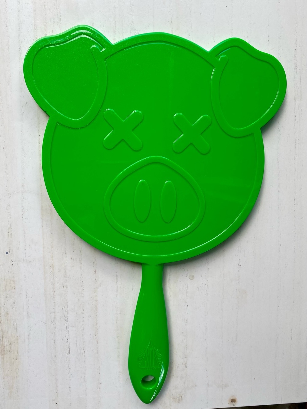 Jeffree Star x Shane Dawson Shimmery Green Pig Conspiracy Hand Mirror